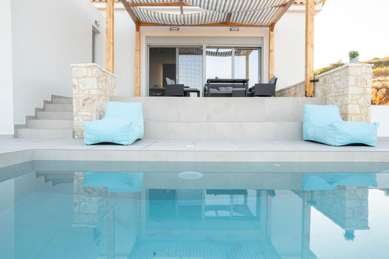 Sunset Luxury Villa Akritokhórion Exterior foto