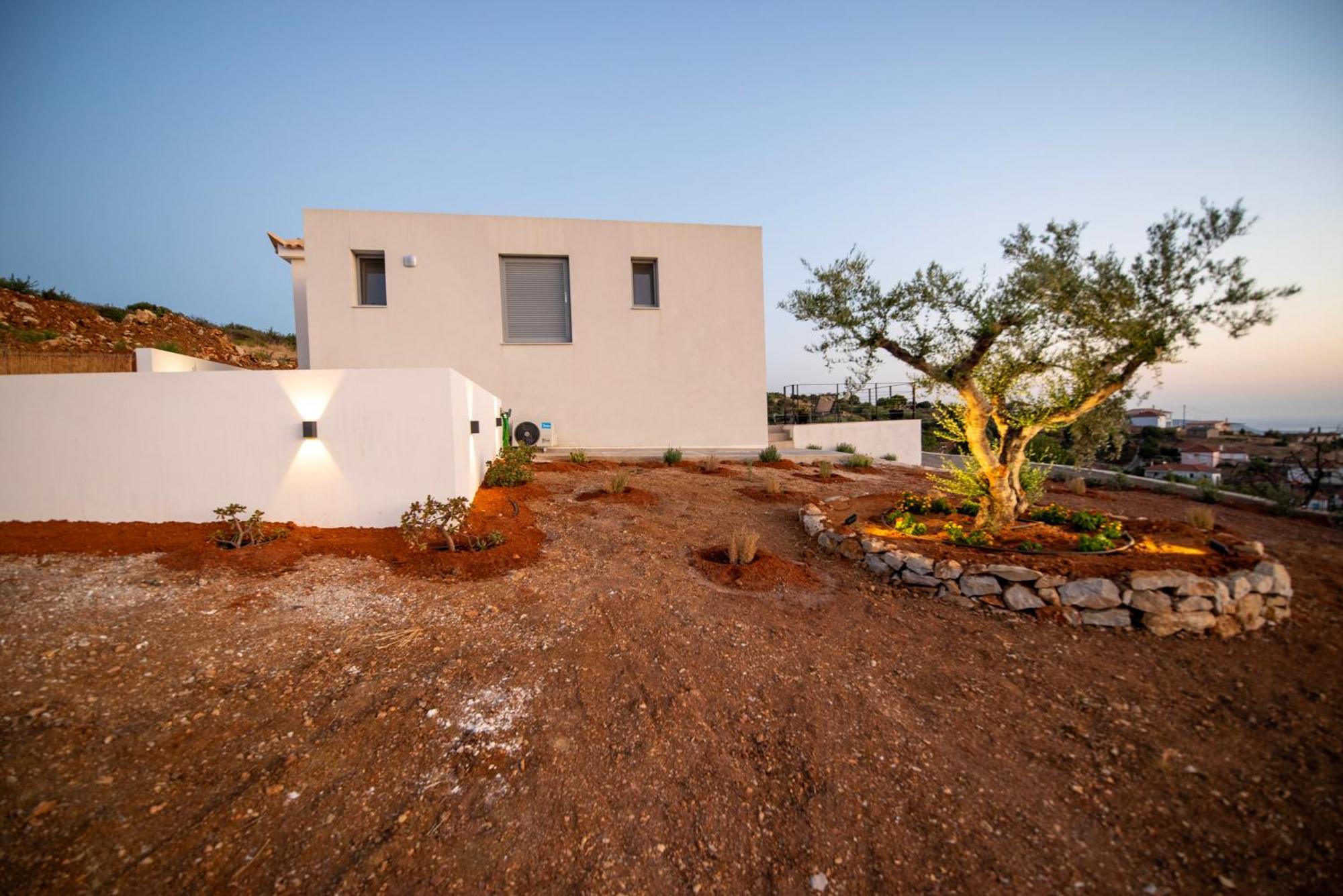 Sunset Luxury Villa Akritokhórion Exterior foto