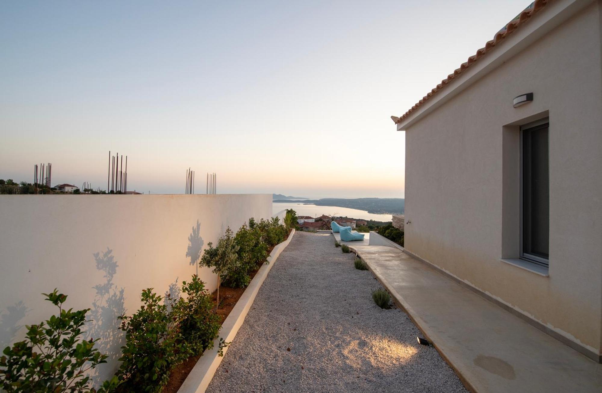 Sunset Luxury Villa Akritokhórion Exterior foto
